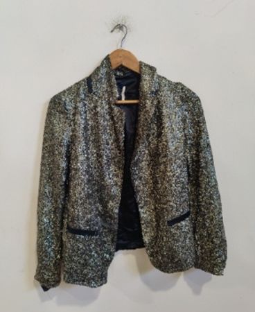 Simple City Sequin Blazer