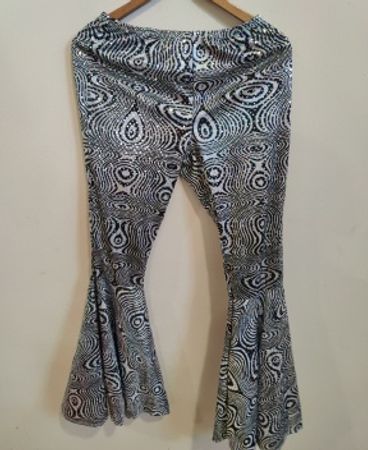 Dancing Queen Patterned Flared Pants