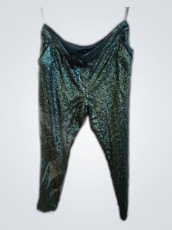 Green Sequined Bodysuit