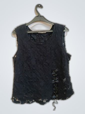 Chiaro Scuro Black Lace Top