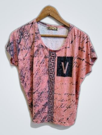 Azra Pink Tie-Dye Shirt