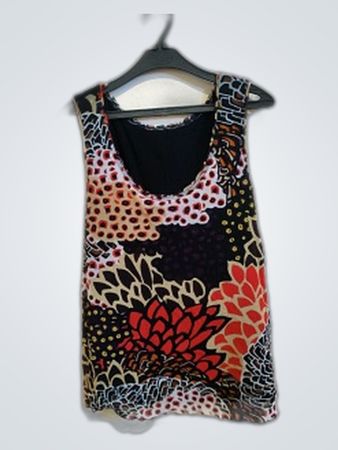 Blouse with Floral Pattern