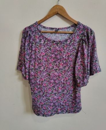 Unbranded Floral Puffed Sleeve Blouse