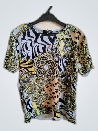 Futura Printed Short Sleeve Top