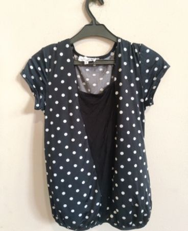 Scottage Polka Dot Short Sleeve Cardigan