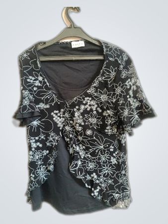 C&A Floral Embroidered Blouse