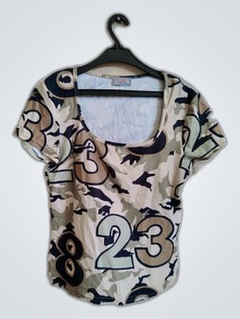Camouflage Graphic T-Shirt