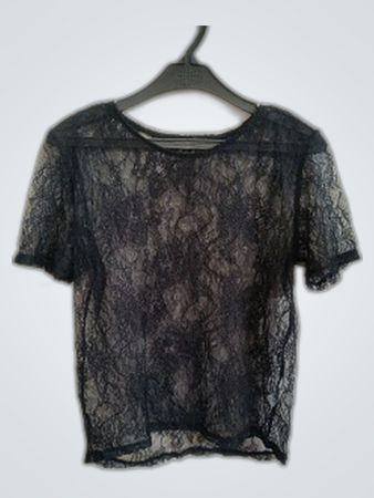 Black Lace Top