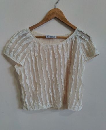 Carla Carini White Blouse