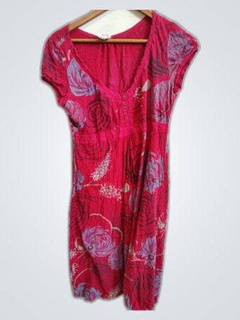 Pink Floral Dress