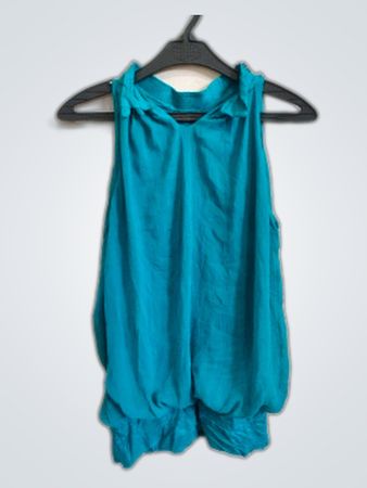 Teal Sleeveless Top