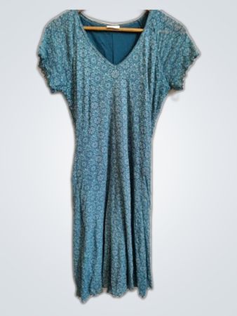 Blue Floral Dress