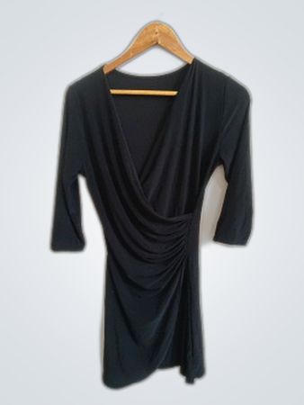 Black 3/4 Sleeve Dress