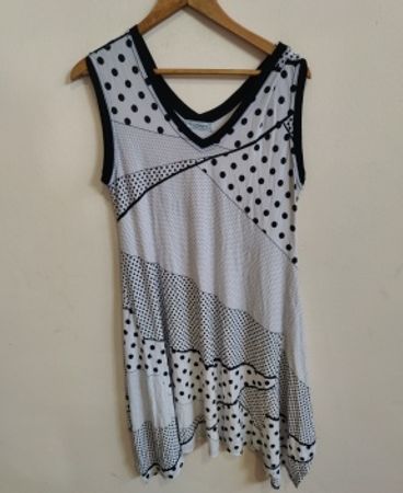 Magna Sleeveless Printed Mini Dress