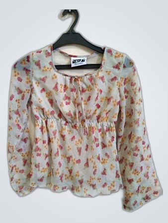 Spezialless Floral Sheer Blouse