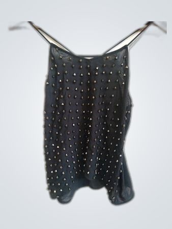 H&M Black Studded Tank Top