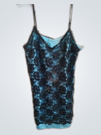 George Black Lace Cami Top