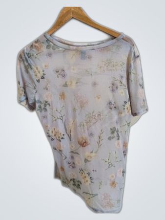 New Look Sheer Floral Blouse