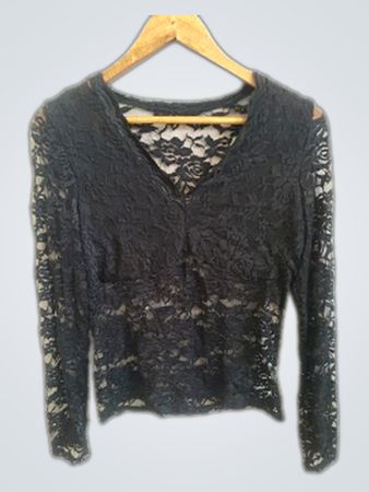 Black Lace Top