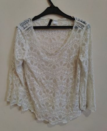 White Lace Top