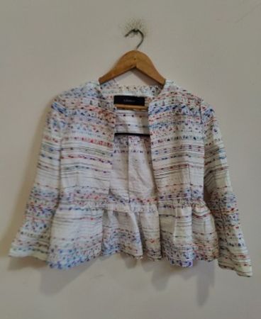 Zara Multicolored Striped Blazer