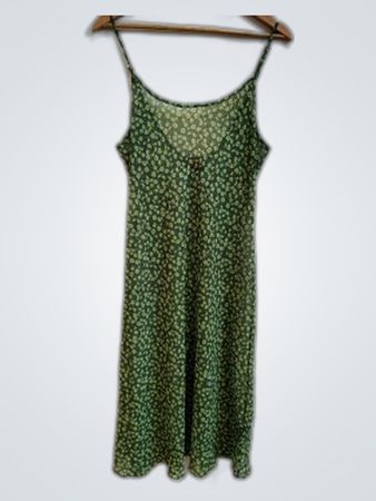 Urban Outfitters Green Floral Dress
