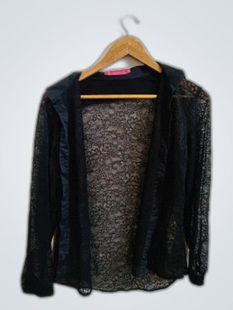 Dudalina Black Lace Jacket