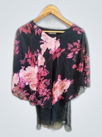 Floral Kimono-Style Top