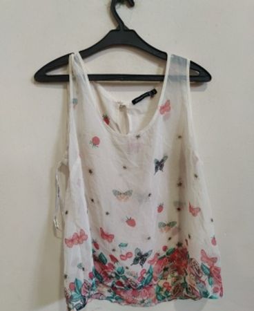 atmosphere Floral Butterfly Top