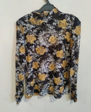 Long-Sleeve Floral Shirt