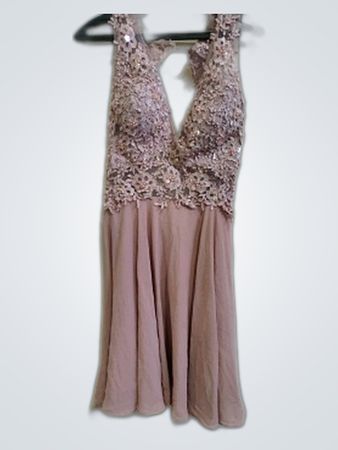 Pink Embellished Dress