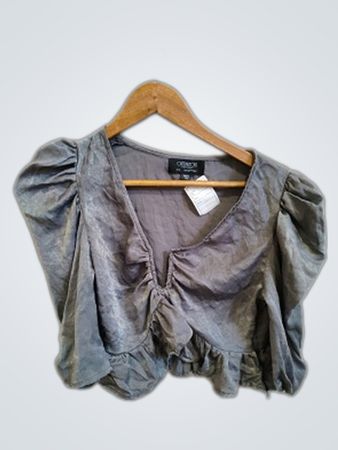 Outrageous Fortune Gray Blouse