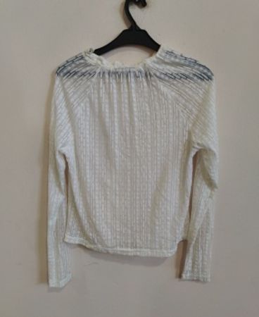White Long Sleeve Sweater