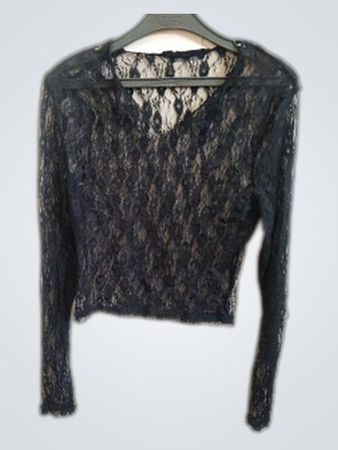 Black Lace Top