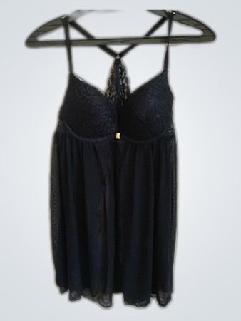 Black Lace Chemise