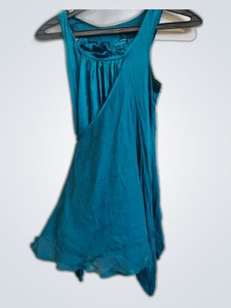 Teal Sleeveless Top