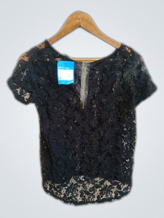 Black Lace Top