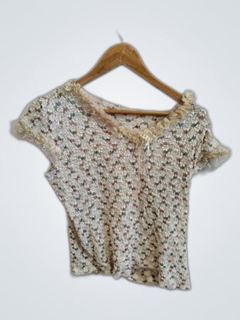 Floral Cropped Top