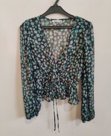 Stradivarius Floral Blouse