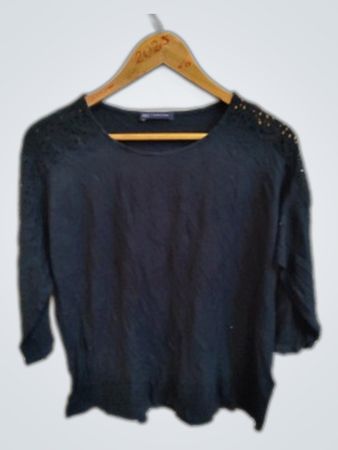 M&S Collection Navy Blue Blouse