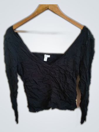 Black Off-the-Shoulder Top