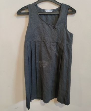 Gray Sleeveless Dress