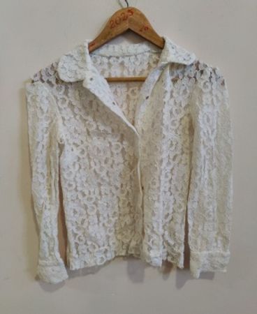 White Lace Blouse