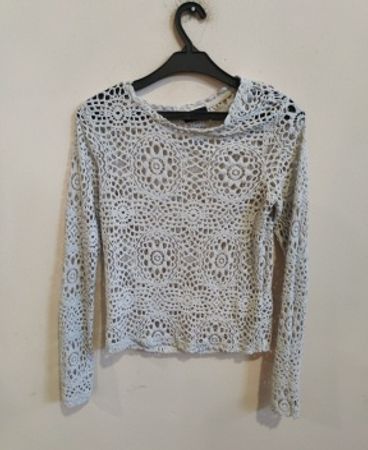 Crochet Long Sleeve Top