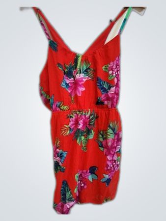 Red Floral Dress