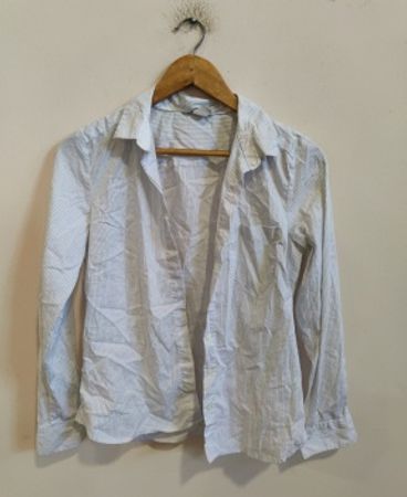 H&M Striped Button-Down Shirt