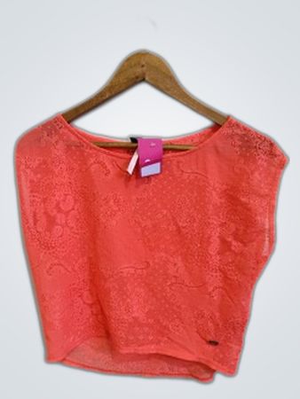 Pink Lace Top