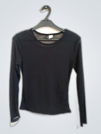 Black Long-Sleeve Top