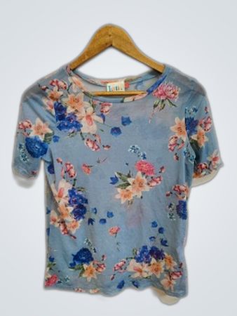 Lottie Floral Blue T-Shirt