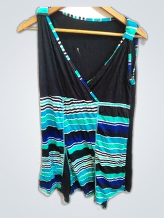 Multicolored Striped Dress